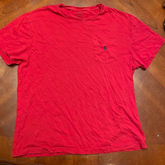 U.S. Polo Assn. Other - Polo classic mens red short-sleeve tee shirt left breast pocket size medium